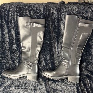 Elegant Black Over the Knee Boots